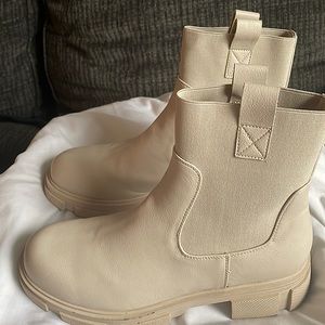 Tan boots